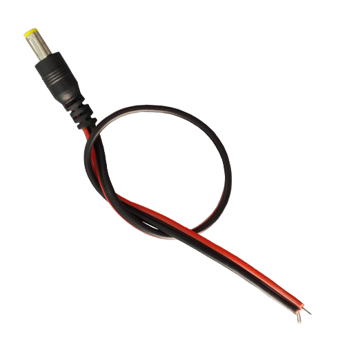 Conector de alimentare TATA, 12V, cu cablu [1]