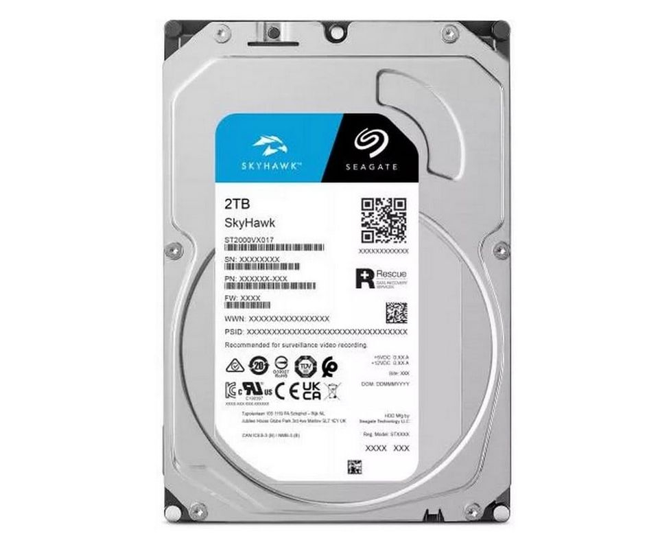 Hard disk 2TB - Seagate Surveillance SKYHAWK [2]