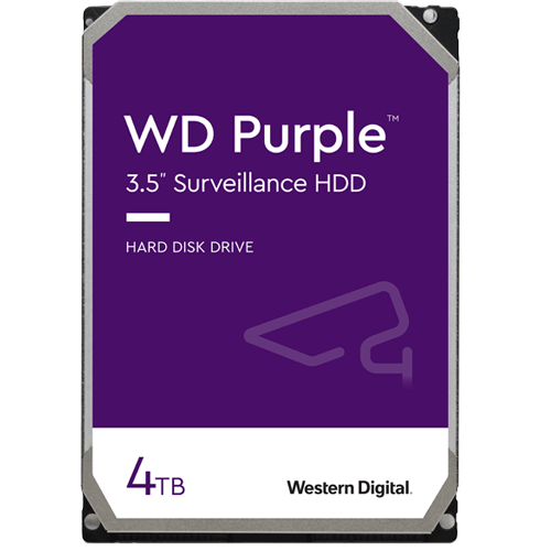 Hard disk 4TB - Western Digital PURPLE [1]
