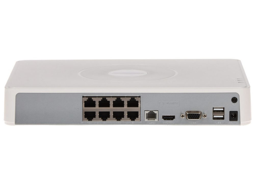 NVR 8 canale POE, 6 MP, 60 Mbps, 1x port SATA, [2]