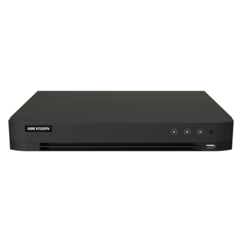 DVR AcuSense 16 canale 5MP + 8 canale IP 6MP, Analiza video VCA - HIKVISION
