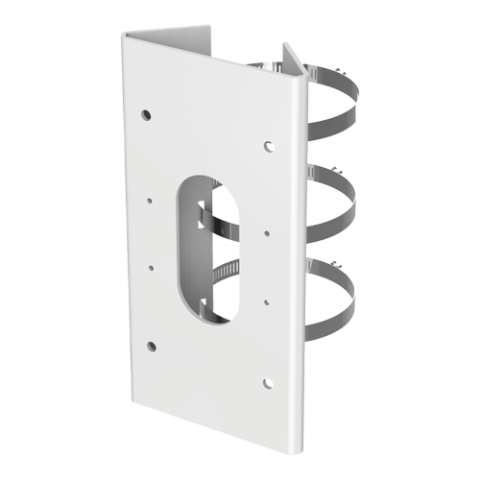 Doze si Cabinete metalice (rack-uri) - Adaptor montaj stalp pentru camere si doze