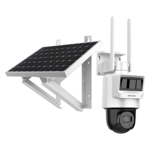 Camere IP cu panou solar - Camera PT IP 4G LTE, 4MP, 2.8mm, IR 30m, Audio, PIR+Radar, Panou solar + Acumulator lithium 50.76Wh