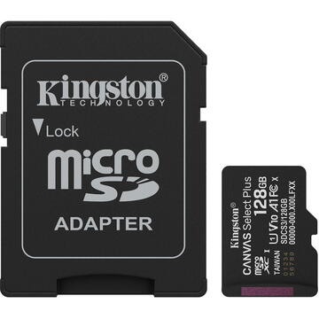 Stocare - Card memorie Kingston SDCS3/128GB, 128GB, Class 10