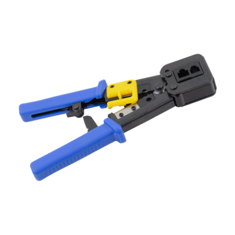 Mufe si conectori - Cleste sertizare conectori RJ45, RJ11 EZ Pass-Through