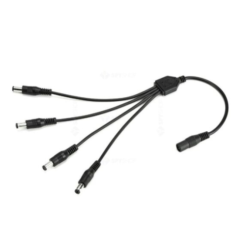 Mufe si conectori - Conector de alimentare 12V, 1 intrare MAMA, 4 iesiri TATA