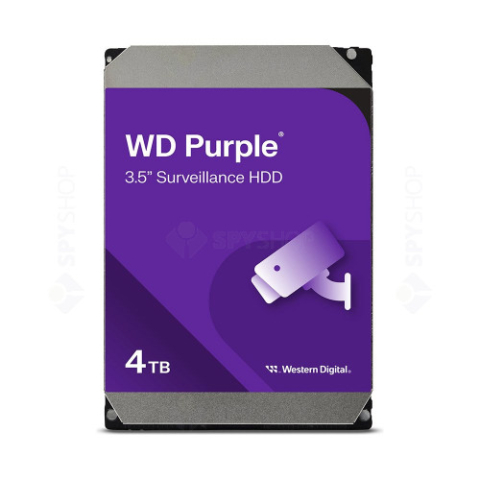 Stocare - Hard Disk Western Digital Purple Surveillance WD43PURZ, 4 TB