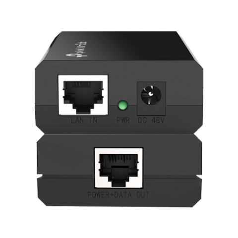 Switch-uri POE - Injector PoE, 2 x RJ45 Gigabit, 48V, 15.4W