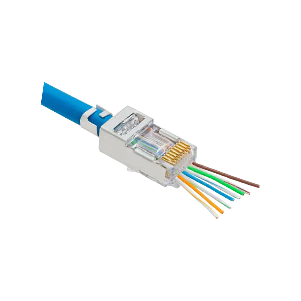 Mufe si conectori - Mufa RJ-45 FTP Cat.5e EZ Passthrough, ecranata