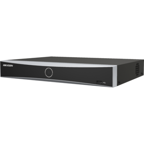 NVR 4K, 8 canale 12MP,  AcuSense - HIKVISION