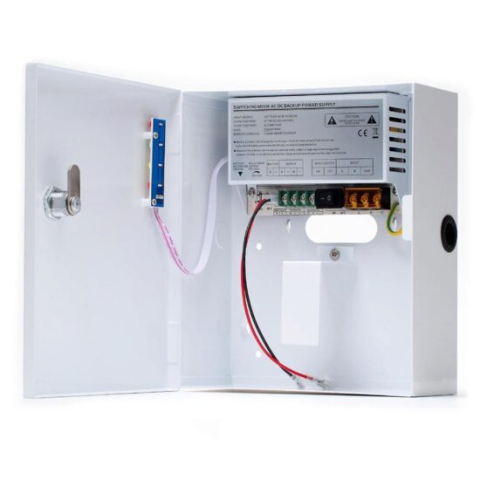 Accesorii supraveghere - Sursa de alimentare 12V 5A in cutie cu backup