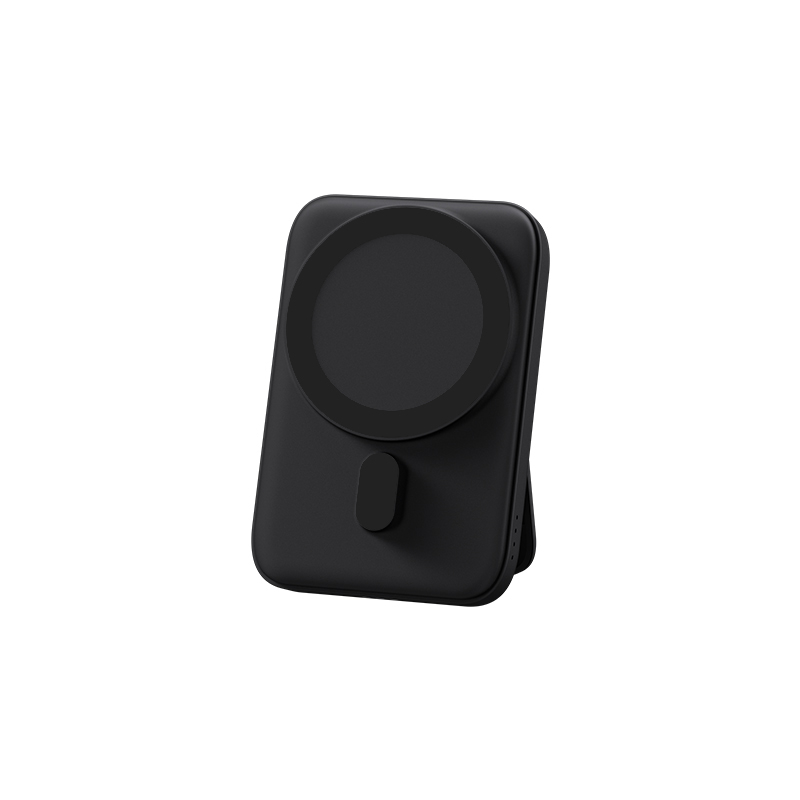 Stație de încărcare wireless 5 in 1 cu baterie externă pentru telefon, ceas si căști (negru) [2]