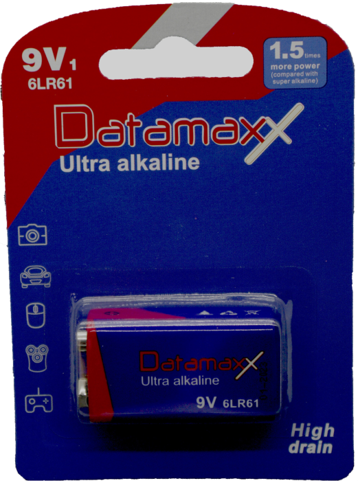 A_1490 Baterie Datamaxx Alcalina 9V Blister de 1 [1]