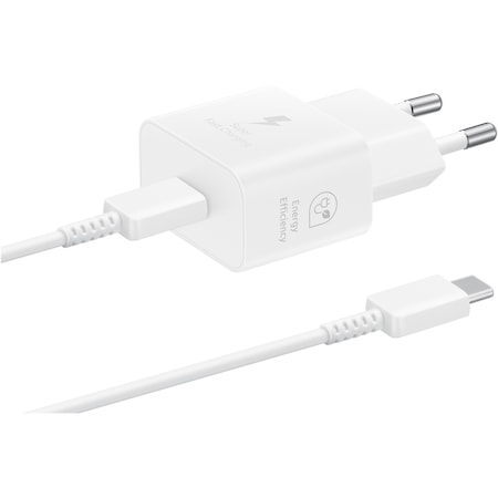 A_3925 Incarcator pentru Samsung Super Fast Charging 25W cu cablu Type-C la Type-C 3A Alb EP-TA800XWEGWW [1]