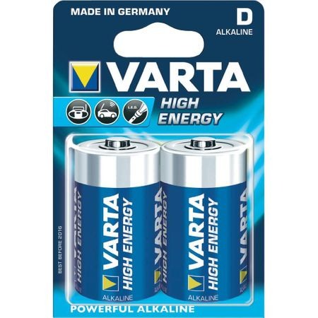 Baterie Alcalina R14 Varta High Energy 4914 Blister 2 [1]