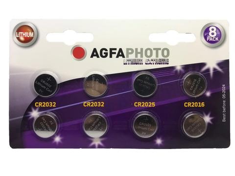 Baterie CR Agfa Mixed Pack 2016+2025+2032 Blister 8 [1]