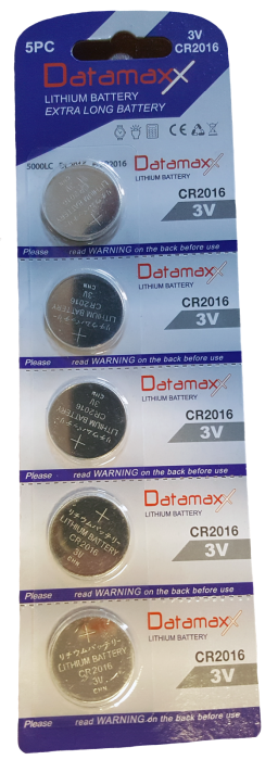 Baterie CR2016 Datamaxx  Blister 5 [1]