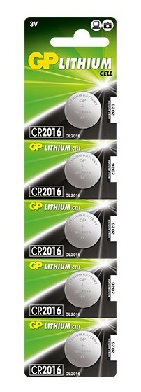 Baterie CR2016 GP Blister 5 [1]