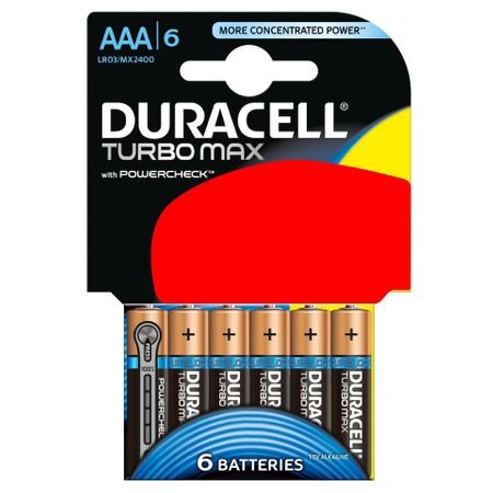 Baterie Duracell Turbo Max R3 AAA Blister 6 [1]