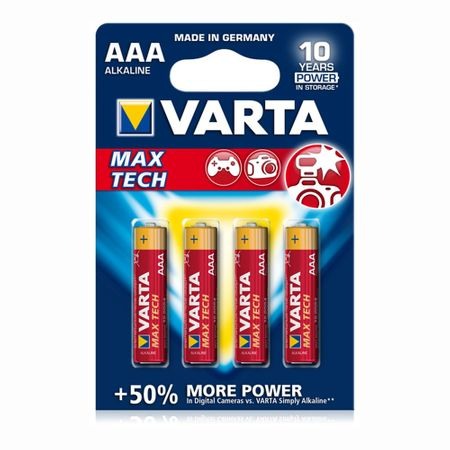 Baterie Ultra Alcalina R03 Varta MaxTech 4703 Blister 4 [1]