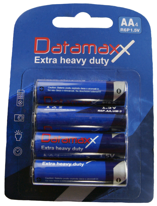 Baterie Zn-Cb R6 Datamaxx Blister 4 [1]