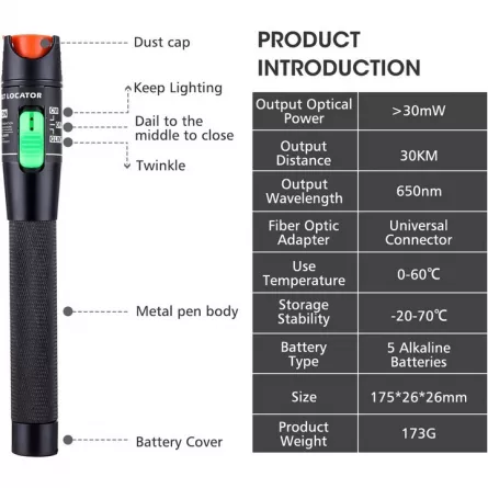 Tester Fibra optica VFL [4]