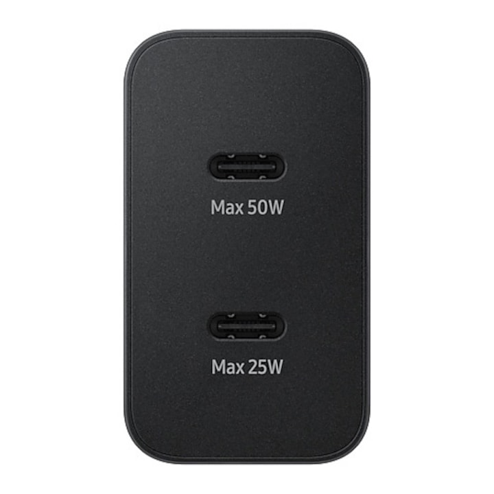Încărcător Samsung 50W Duo USB-C EP-T5020XBEGEU Super Fast Charging 2.0 Original [4]