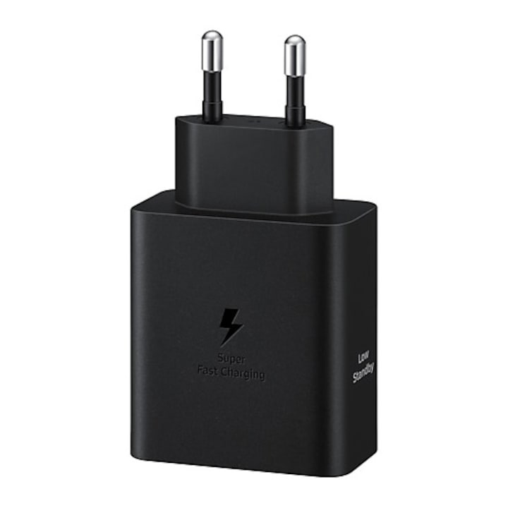 Încărcător Samsung 50W Duo USB-C EP-T5020XBEGEU Super Fast Charging 2.0 Original [3]