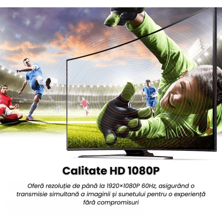 Kit Extensie HDMI Wireless 100m Datamaxx 4K Plug & Play [6]