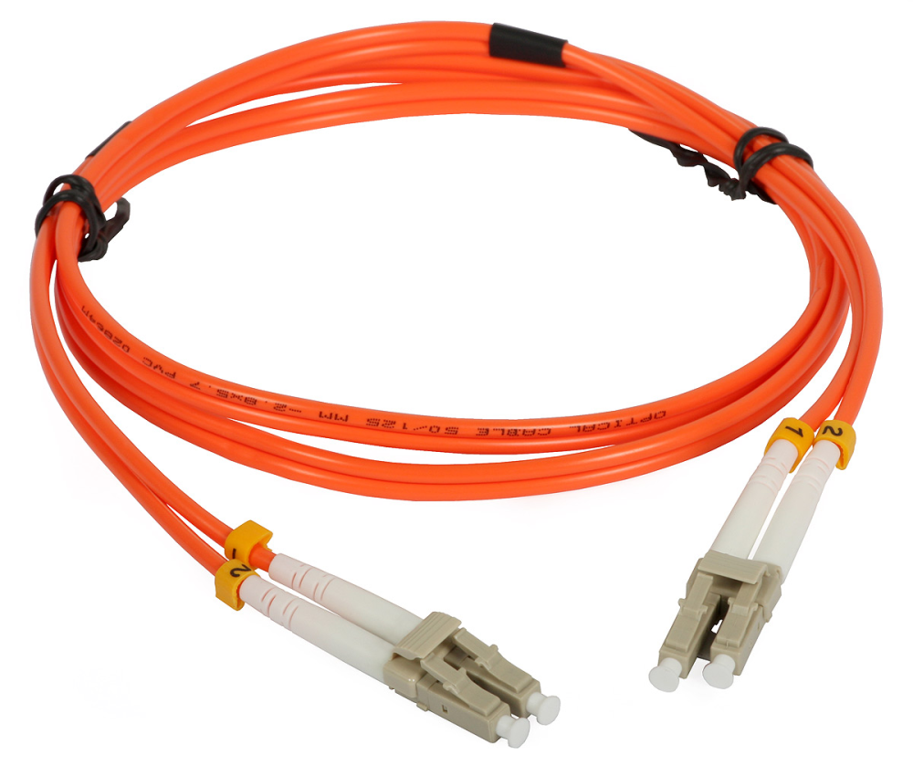 Patch Cord Fibra Optica Datamaxx Duplex Multi Mode OM2 Manta LSZH semi-tight bufer LC/UPC-LC/UPC 50/125 1 metru [3]