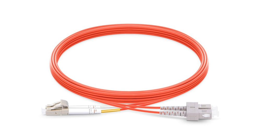 Patch Cord Fibra Optica Datamaxx Duplex Multi Mode OM2 Manta LSZH semi-tight bufer SC/UPC-LC/UPC 50/125 1 metru [2]