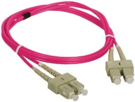 Patch Cord Fibra Optica Datamaxx Duplex Multi Mode OM4 Manta LSZH semi-tight bufer SC/UPC-SC/UPC 50/125 2 metri [2]