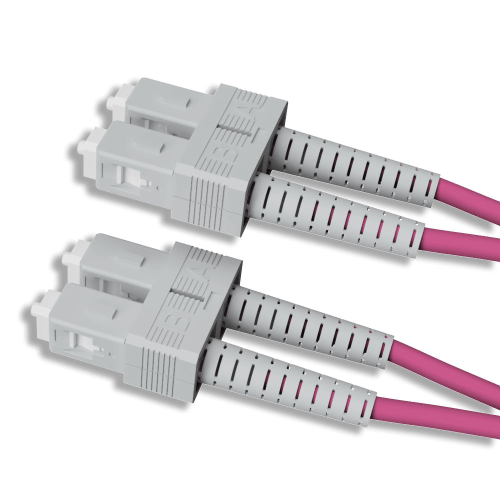 Patch Cord Fibra Optica Datamaxx Duplex Multi Mode OM4 Manta LSZH semi-tight bufer SC/UPC-SC/UPC 50/125 5 metri [2]