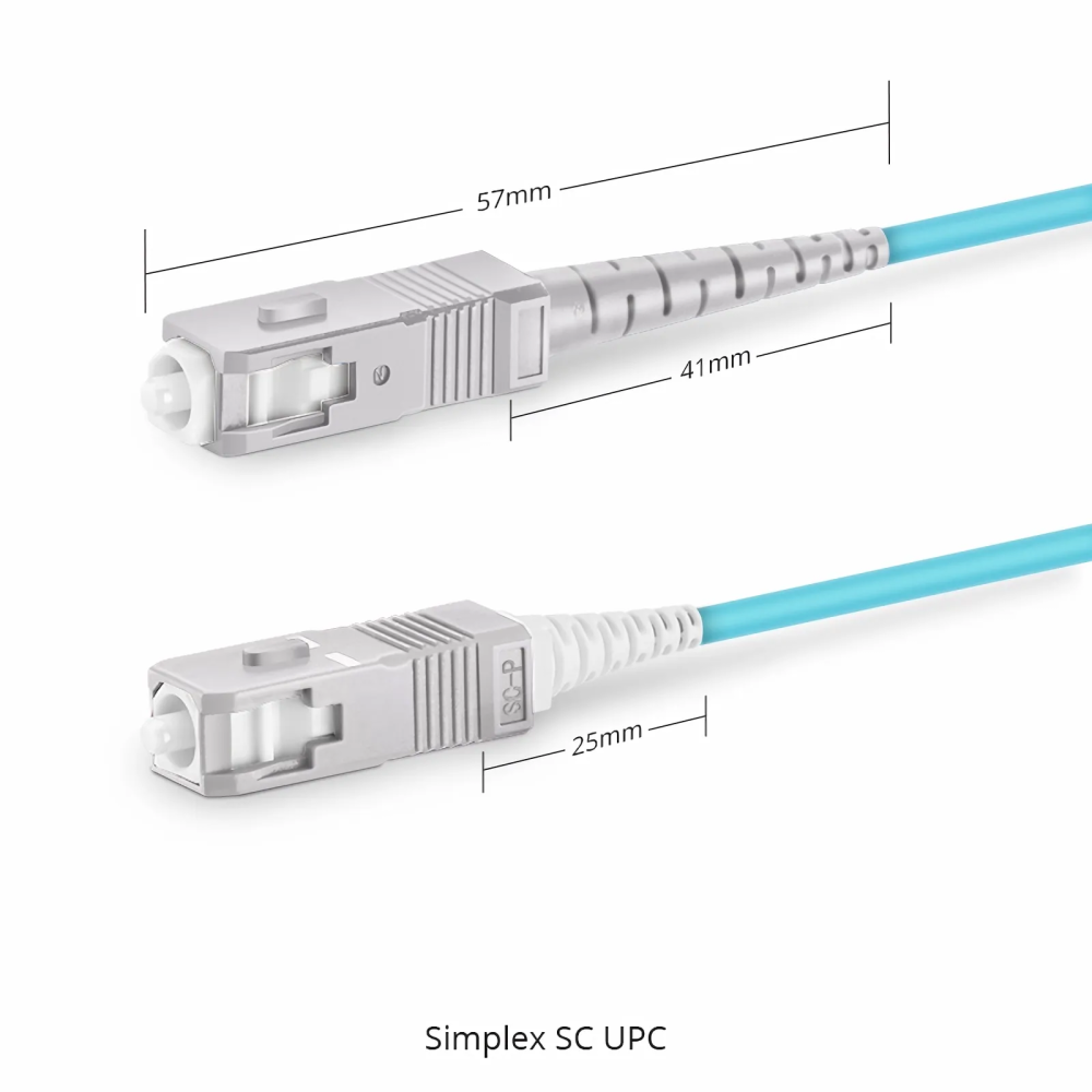Patch Cord Fibra Optica Datamaxx Simplex Multi Mode OM3 Manta LSZH semi-tight bufer SC/UPC-SC/UPC 50/125 3 metri [2]