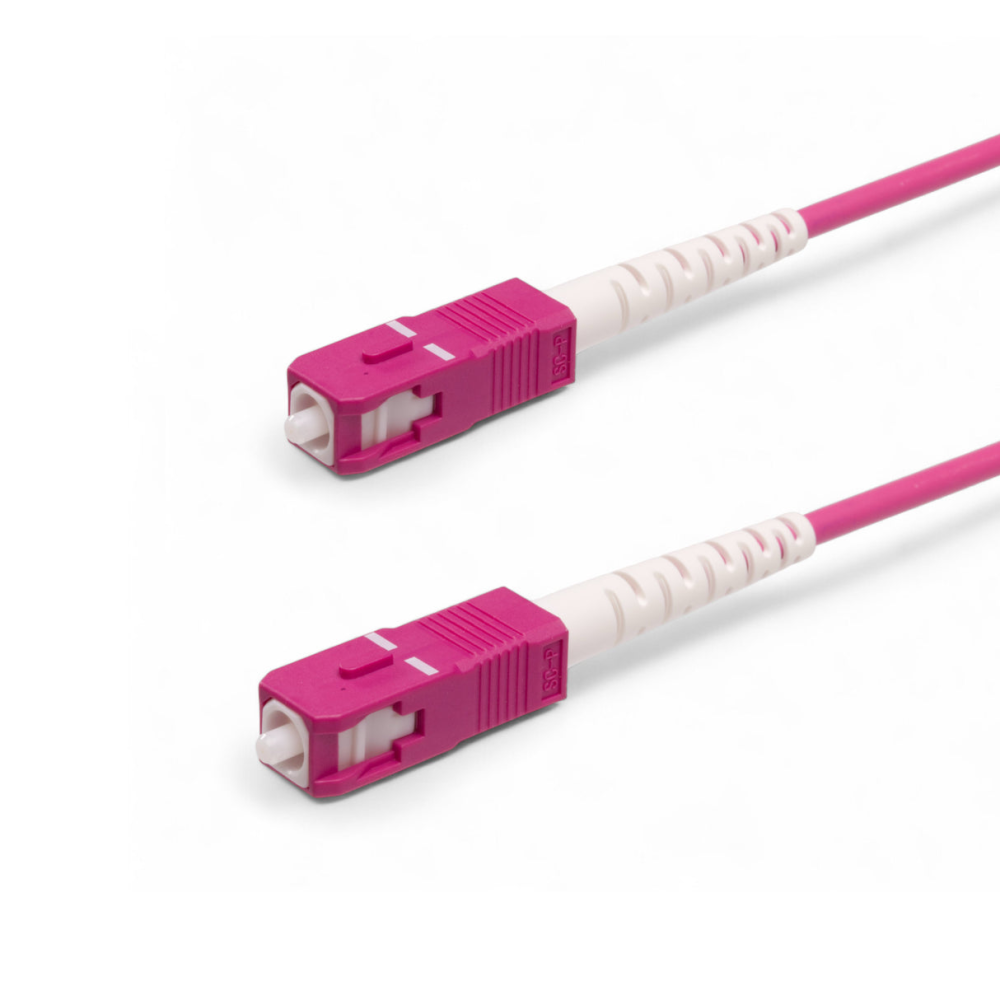 Patch Cord Fibra Optica Datamaxx Simplex Multi Mode OM4 Manta LSZH semi-tight bufer SC/UPC-SC/UPC 50/125 1 metru [2]