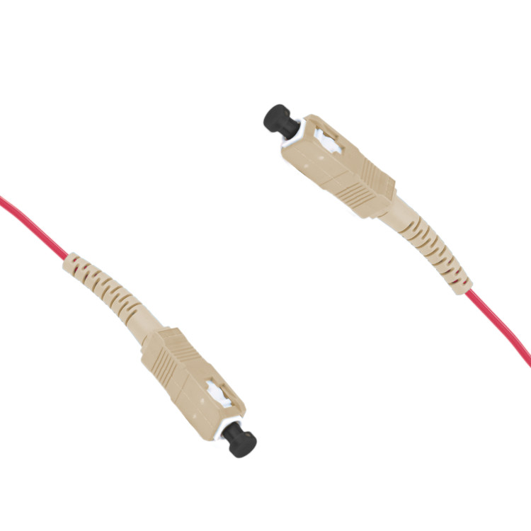 Patch Cord Fibra Optica Datamaxx Simplex Multi Mode OM4 Manta LSZH semi-tight bufer SC/UPC-SC/UPC 50/125 5 metri [2]