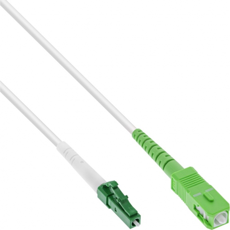 Patch Cord Fibra Optica Datamaxx Simplex Single Mode Manta LSZH semi-tight bufer SC/APC-LC/APC 9/125 5 metri [2]