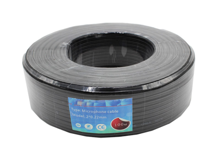 Cablu Difuzor - A_0001 Cablu microfon stereo 6mm rola 100 m