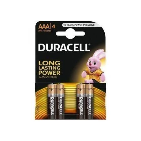 Baterii - A_0063 Duracell 4 LR3 AAA MN2400 AAAK4 alkaline battery (blister)