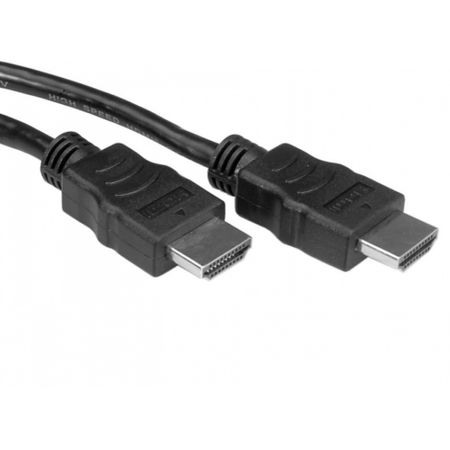 Cabluri cu Conectori - A_0158 Cablu Datamaxx A+ HDMI tata-tata 4K V1.4 Ethernet aurit 1.5 metri negru