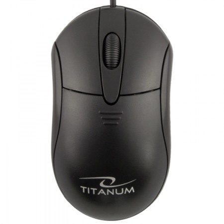 Periferice - A_0526 TM107K Mouse Titanum Prianha cu Fir 3D Negru