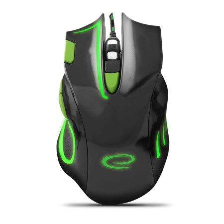Periferice - A_0631 EGM401KG Mouse Gamming 7D MX401 Hawk Black/Green