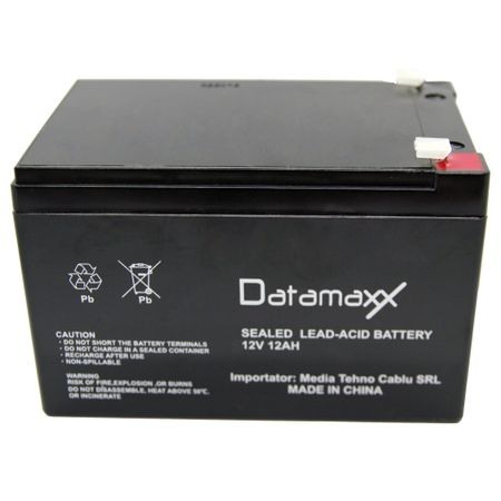 Baterii UPS - A_1138 Acumulator Pb Acid Datamaxx 12V 12Ah