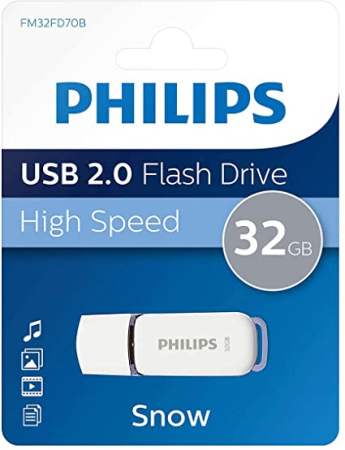 Stick-uri USB - A_1331 USB STICK 2.0 Philips Snow 32GB FM32FD70B/10