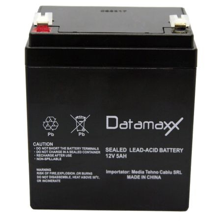 Baterii UPS - A_1378 Acumulator Pb Acid Datamaxx 12V 5Ah