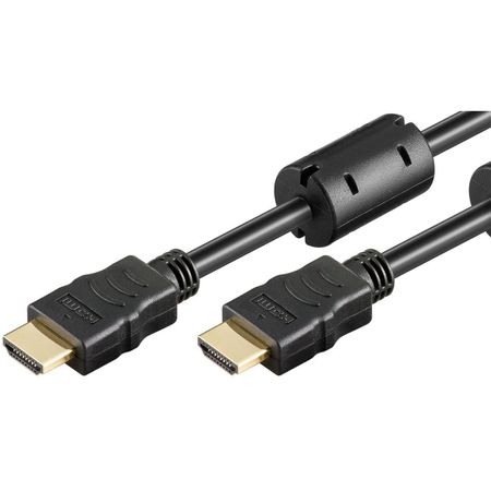 Cabluri cu Conectori - A_1400 Cablu HDMI - HDMI, 30m, activ, cu amplificator de semnal, rezolutie 4K, mufe aurite, tip tata-tata ULTRA 4K HD
