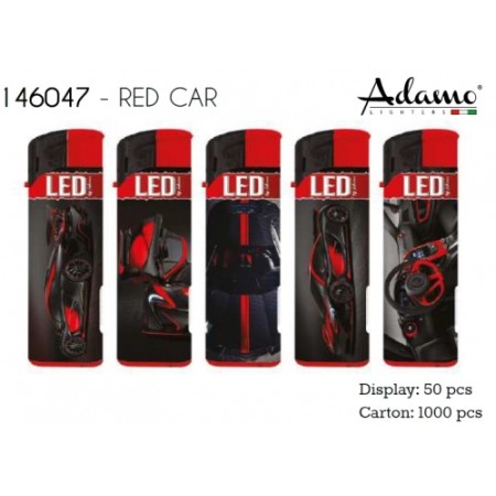 Brichete - A_2565 Bricheta cu LED Adamo Firelight Red Car 146047