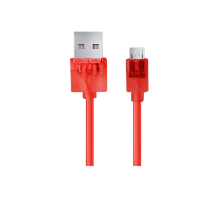 Cabluri si Adaptoare Telefoane - A_2703 EB184R Cablu Date+incarcare micro usb premium rosu