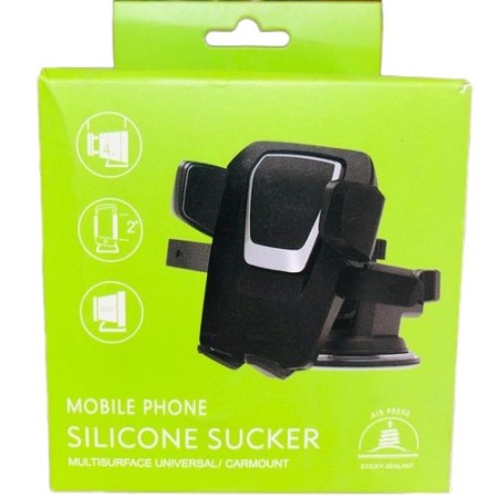 Accesorii Telefoane - A_2904 Suport telefon auto Digittex ABS + Silicon