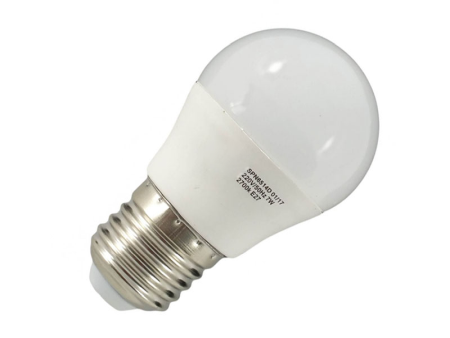 Becuri LED - A_2997 Bec Leduri 7W E27 Alb Rece